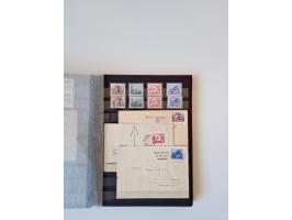 1949/90, umfangreiche gestempelte und zusätzlich postfrisch/ungebrauchte Sammlung mit einigen Doubletten und sehr vielen Brie