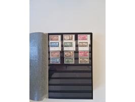 1949/90, umfangreiche gestempelte und zusätzlich postfrisch/ungebrauchte Sammlung mit einigen Doubletten und sehr vielen Brie