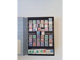 1949/90, umfangreiche gestempelte und zusätzlich postfrisch/ungebrauchte Sammlung mit einigen Doubletten und sehr vielen Brie