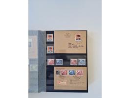 1949/90, umfangreiche gestempelte und zusätzlich postfrisch/ungebrauchte Sammlung mit einigen Doubletten und sehr vielen Brie