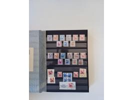 1949/90, umfangreiche gestempelte und zusätzlich postfrisch/ungebrauchte Sammlung mit einigen Doubletten und sehr vielen Brie