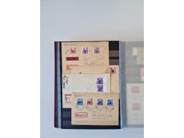 1949/90, umfangreiche gestempelte und zusätzlich postfrisch/ungebrauchte Sammlung mit einigen Doubletten und sehr vielen Brie