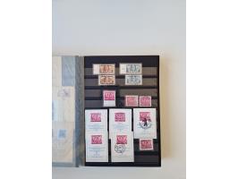 1949/90, umfangreiche gestempelte und zusätzlich postfrisch/ungebrauchte Sammlung mit einigen Doubletten und sehr vielen Brie