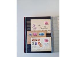 1949/90, umfangreiche gestempelte und zusätzlich postfrisch/ungebrauchte Sammlung mit einigen Doubletten und sehr vielen Brie