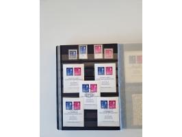 1949/90, umfangreiche gestempelte und zusätzlich postfrisch/ungebrauchte Sammlung mit einigen Doubletten und sehr vielen Brie