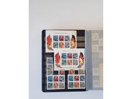 1949/90, umfangreiche gestempelte und zusätzlich postfrisch/ungebrauchte Sammlung mit einigen Doubletten und sehr vielen Brie