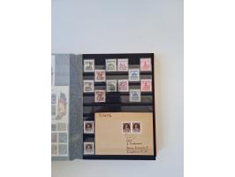 1949/90, umfangreiche gestempelte und zusätzlich postfrisch/ungebrauchte Sammlung mit einigen Doubletten und sehr vielen Brie