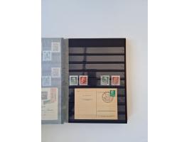 1949/90, umfangreiche gestempelte und zusätzlich postfrisch/ungebrauchte Sammlung mit einigen Doubletten und sehr vielen Brie