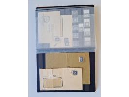 1949/90, umfangreiche gestempelte und zusätzlich postfrisch/ungebrauchte Sammlung mit einigen Doubletten und sehr vielen Brie