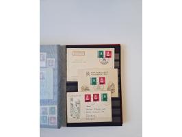 1949/90, umfangreiche gestempelte und zusätzlich postfrisch/ungebrauchte Sammlung mit einigen Doubletten und sehr vielen Brie