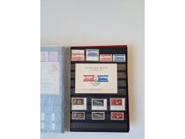 1949/90, umfangreiche gestempelte und zusätzlich postfrisch/ungebrauchte Sammlung mit einigen Doubletten und sehr vielen Brie