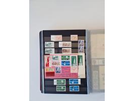 1949/90, umfangreiche gestempelte und zusätzlich postfrisch/ungebrauchte Sammlung mit einigen Doubletten und sehr vielen Brie