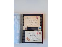 1949/90, umfangreiche gestempelte und zusätzlich postfrisch/ungebrauchte Sammlung mit einigen Doubletten und sehr vielen Brie