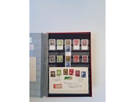 1949/90, umfangreiche gestempelte und zusätzlich postfrisch/ungebrauchte Sammlung mit einigen Doubletten und sehr vielen Brie