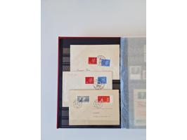 1949/90, umfangreiche gestempelte und zusätzlich postfrisch/ungebrauchte Sammlung mit einigen Doubletten und sehr vielen Brie