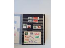 1949/90, umfangreiche gestempelte und zusätzlich postfrisch/ungebrauchte Sammlung mit einigen Doubletten und sehr vielen Brie