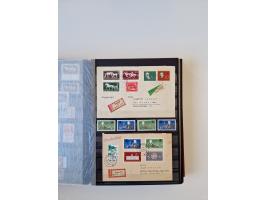 1949/90, umfangreiche gestempelte und zusätzlich postfrisch/ungebrauchte Sammlung mit einigen Doubletten und sehr vielen Brie