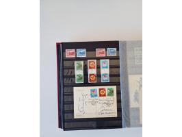 1949/90, umfangreiche gestempelte und zusätzlich postfrisch/ungebrauchte Sammlung mit einigen Doubletten und sehr vielen Brie