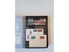 1949/90, umfangreiche gestempelte und zusätzlich postfrisch/ungebrauchte Sammlung mit einigen Doubletten und sehr vielen Brie