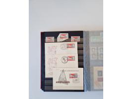 1949/90, umfangreiche gestempelte und zusätzlich postfrisch/ungebrauchte Sammlung mit einigen Doubletten und sehr vielen Brie