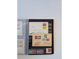 1949/90, umfangreiche gestempelte und zusätzlich postfrisch/ungebrauchte Sammlung mit einigen Doubletten und sehr vielen Brie