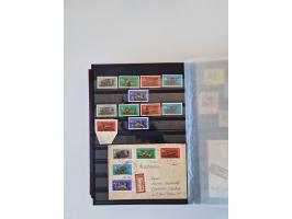 1949/90, umfangreiche gestempelte und zusätzlich postfrisch/ungebrauchte Sammlung mit einigen Doubletten und sehr vielen Brie