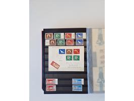 1949/90, umfangreiche gestempelte und zusätzlich postfrisch/ungebrauchte Sammlung mit einigen Doubletten und sehr vielen Brie