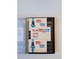 1949/90, umfangreiche gestempelte und zusätzlich postfrisch/ungebrauchte Sammlung mit einigen Doubletten und sehr vielen Brie