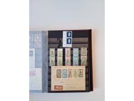 1949/90, umfangreiche gestempelte und zusätzlich postfrisch/ungebrauchte Sammlung mit einigen Doubletten und sehr vielen Brie