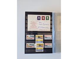 1949/90, umfangreiche gestempelte und zusätzlich postfrisch/ungebrauchte Sammlung mit einigen Doubletten und sehr vielen Brie