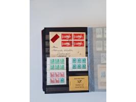 1949/90, umfangreiche gestempelte und zusätzlich postfrisch/ungebrauchte Sammlung mit einigen Doubletten und sehr vielen Brie