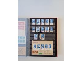 1949/90, umfangreiche gestempelte und zusätzlich postfrisch/ungebrauchte Sammlung mit einigen Doubletten und sehr vielen Brie