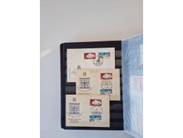 1949/90, umfangreiche gestempelte und zusätzlich postfrisch/ungebrauchte Sammlung mit einigen Doubletten und sehr vielen Brie