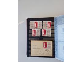 1949/90, umfangreiche gestempelte und zusätzlich postfrisch/ungebrauchte Sammlung mit einigen Doubletten und sehr vielen Brie