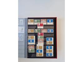 1949/90, umfangreiche gestempelte und zusätzlich postfrisch/ungebrauchte Sammlung mit einigen Doubletten und sehr vielen Brie