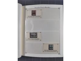 China bis Togo, postfrische Sammlung auf Abo-Karten mit u.a. DP China Mi.-Nr. 25-26I, Marokko Mi.-Nr. 18I/II (KB Jäschke-L. B