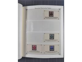 China bis Togo, postfrische Sammlung auf Abo-Karten mit u.a. DP China Mi.-Nr. 25-26I, Marokko Mi.-Nr. 18I/II (KB Jäschke-L. B