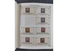 China bis Togo, postfrische Sammlung auf Abo-Karten mit u.a. DP China Mi.-Nr. 25-26I, Marokko Mi.-Nr. 18I/II (KB Jäschke-L. B