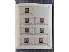 China bis Togo, postfrische Sammlung auf Abo-Karten mit u.a. DP China Mi.-Nr. 25-26I, Marokko Mi.-Nr. 18I/II (KB Jäschke-L. B