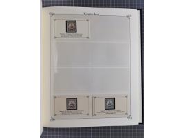 China bis Togo, postfrische Sammlung auf Abo-Karten mit u.a. DP China Mi.-Nr. 25-26I, Marokko Mi.-Nr. 18I/II (KB Jäschke-L. B