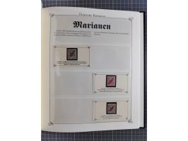 China bis Togo, postfrische Sammlung auf Abo-Karten mit u.a. DP China Mi.-Nr. 25-26I, Marokko Mi.-Nr. 18I/II (KB Jäschke-L. B