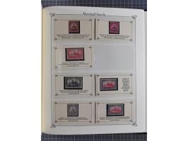 China bis Togo, postfrische Sammlung auf Abo-Karten mit u.a. DP China Mi.-Nr. 25-26I, Marokko Mi.-Nr. 18I/II (KB Jäschke-L. B