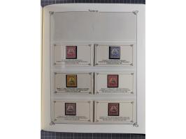 China bis Togo, postfrische Sammlung auf Abo-Karten mit u.a. DP China Mi.-Nr. 25-26I, Marokko Mi.-Nr. 18I/II (KB Jäschke-L. B