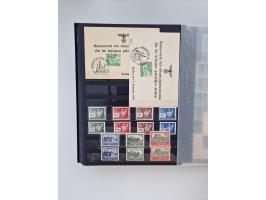 1914/45, ungebraucht/postfrische und gestempelte Sammlung Besetzung I. und II. Weltkrieg, Abstimmungsgebiete, Danzig und Meme