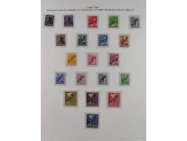 1948/82, in den Hauptnummern kpl. postfrische und zusätzlich gestempelte Sammlung, alle postfrischen Marken bis Mi.-Nr. 74 un