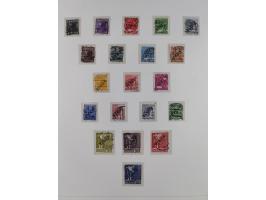 1948/82, in den Hauptnummern kpl. postfrische und zusätzlich gestempelte Sammlung, alle postfrischen Marken bis Mi.-Nr. 74 un