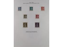 1948/82, in den Hauptnummern kpl. postfrische und zusätzlich gestempelte Sammlung, alle postfrischen Marken bis Mi.-Nr. 74 un
