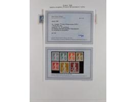 1948/82, in den Hauptnummern kpl. postfrische und zusätzlich gestempelte Sammlung, alle postfrischen Marken bis Mi.-Nr. 74 un