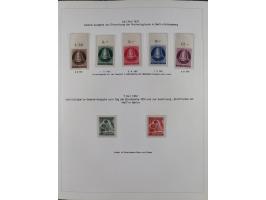 1948/82, in den Hauptnummern kpl. postfrische und zusätzlich gestempelte Sammlung, alle postfrischen Marken bis Mi.-Nr. 74 un