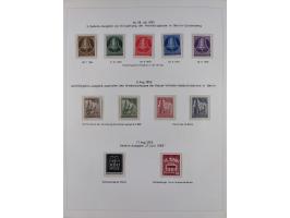 1948/82, in den Hauptnummern kpl. postfrische und zusätzlich gestempelte Sammlung, alle postfrischen Marken bis Mi.-Nr. 74 un